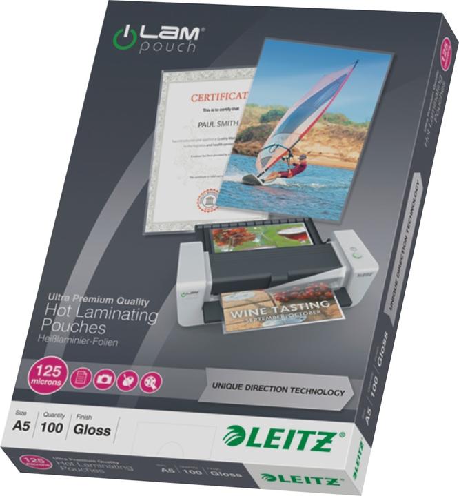 Image du produit Leitz Feuille de plastification (A5, 100 pièce(s), 125 µm)