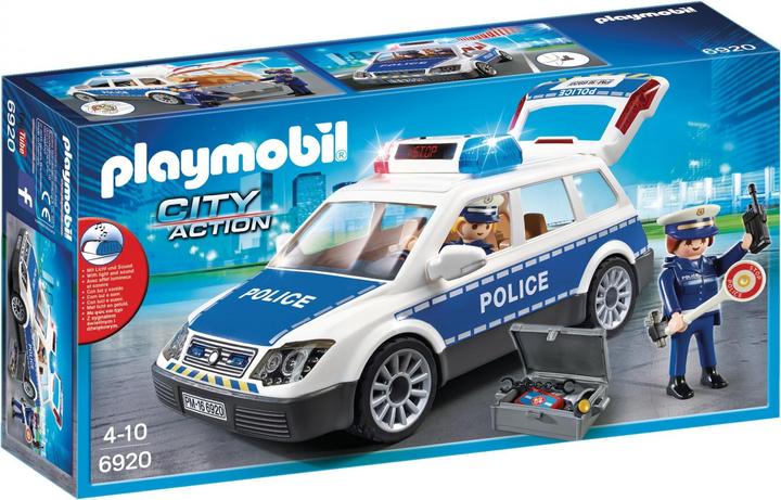 Produktbild Playmobil Police Einsatzwagen (6920, Playmobil City Action)