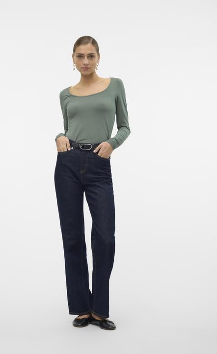 Image du produit Vero Moda Vmlulu Ls U-Neck Top Jrs Ga Noos (XS)