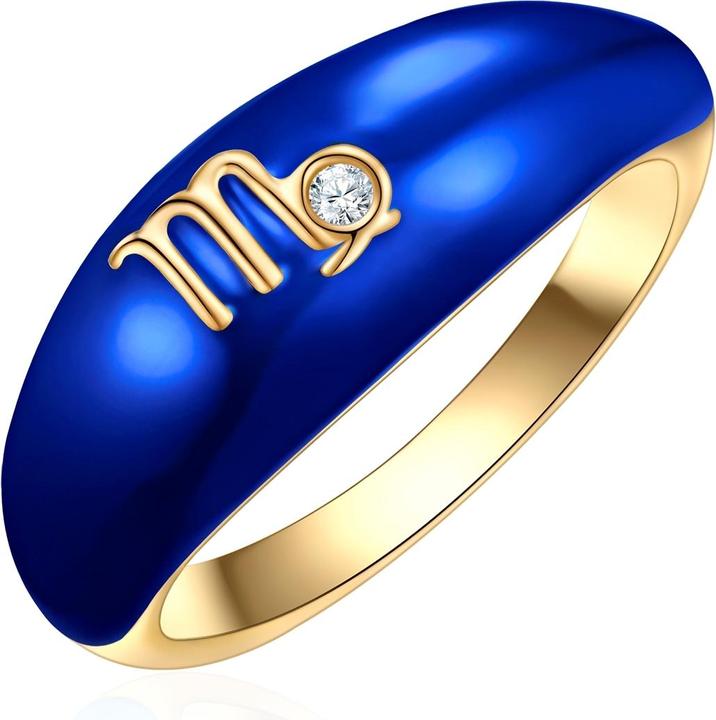Immagine prodotto Glanzstücke München Anello da donna segno zodiacale Vergine - 35968 (56, 925 Argento)