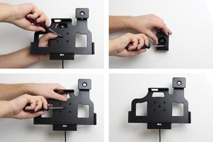 Actual product image Brodit Holder with lock - vehicle holder/charger for tablet