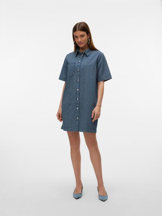 Produktbild Vero Moda VMZELLA Kurzes Kleid Jeanskleid (M)