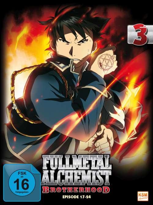 Fullmetal Alchemist: Brotherhood Volume 3 (DVD, 2009, Tedesco)