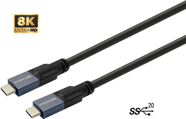 Produktbild Vivolink USB-C to USB-C Cable 7m (7 m, USB 3.2 Gen 2, 100 W)
