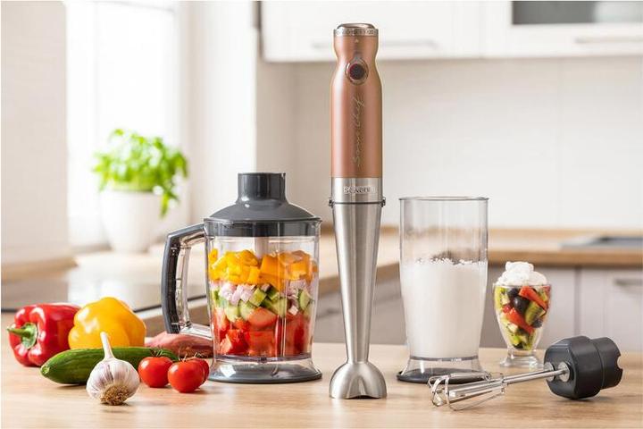 Actual product image Sencor Mixer Semi-automatic mixer 4in1 SHB 5606GD-EUE3 Power 1200W, Titanuim Quad