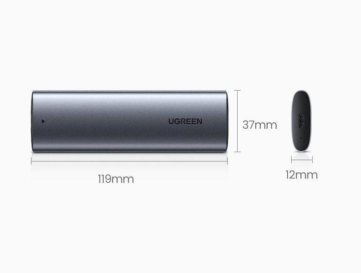 Produktbild Ugreen SSD Enclosure (M.2 2280, M.2 2230, M.2 2260, M.2 2242)