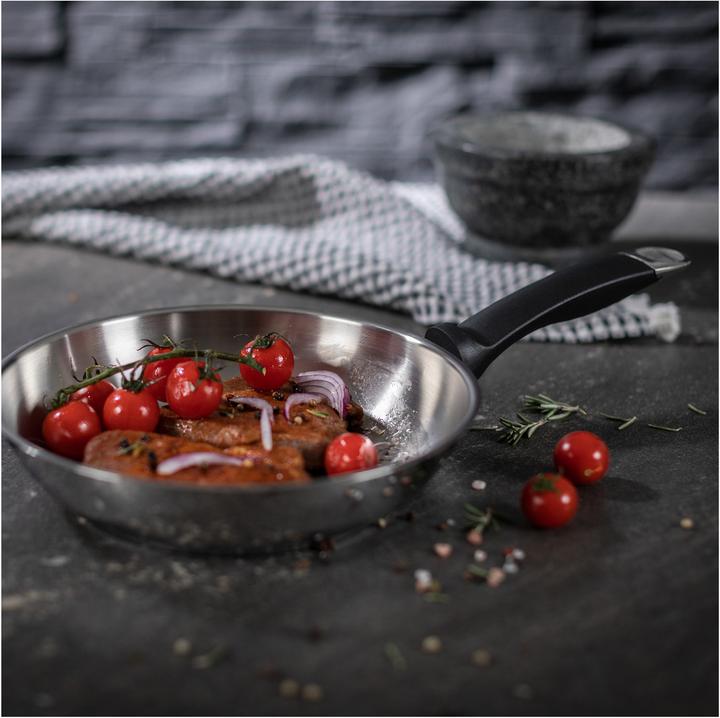 Actual product image Kuhn Rikon Silver Star (28 cm, Frying pan, Stainless steel)