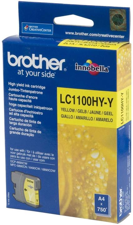 Image du produit Brother Lc-1100hyy (Y)