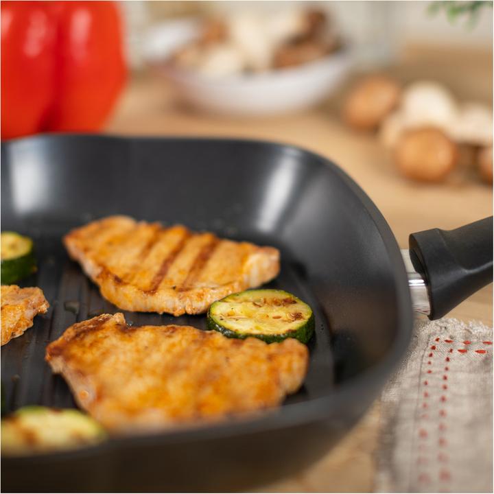 Actual product image Kuhn Rikon Easy (17 cm, Grill pan, Aluminium)
