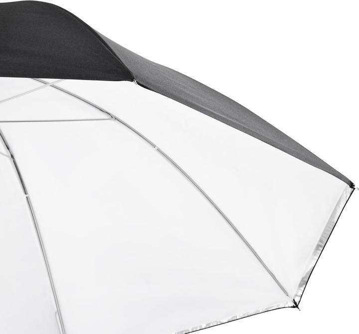 Produktbild Walimex 2in1 Reflex- Durchlichtschirm weiss 109 (Schirmreflektor, 109 cm)