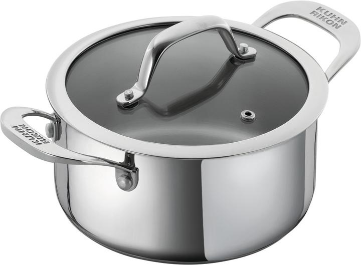 Kuhn Rikon Allround (20 cm, Casserole, Acier inoxydable)