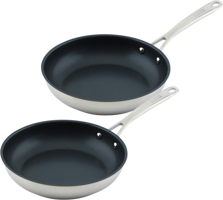 Kuhn Rikon Allround (28 cm, Set di pentole e padelle da cucina, Acciaio inossidabile)