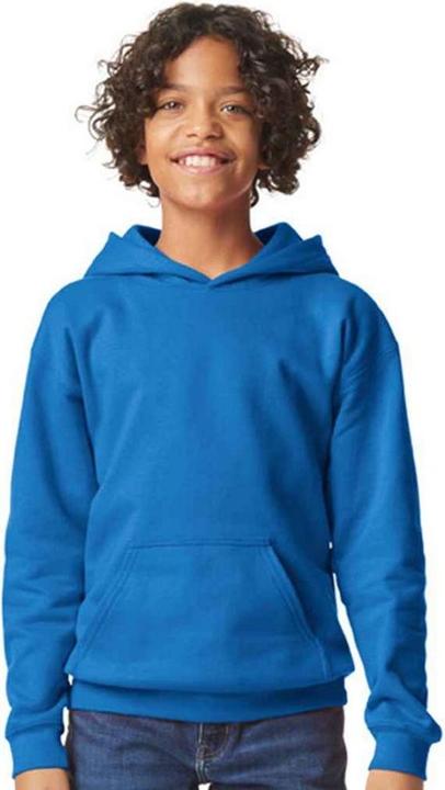 Actual product image Gildan Childrens/Kids Softstyle Plain Midweight Hoodie (128)