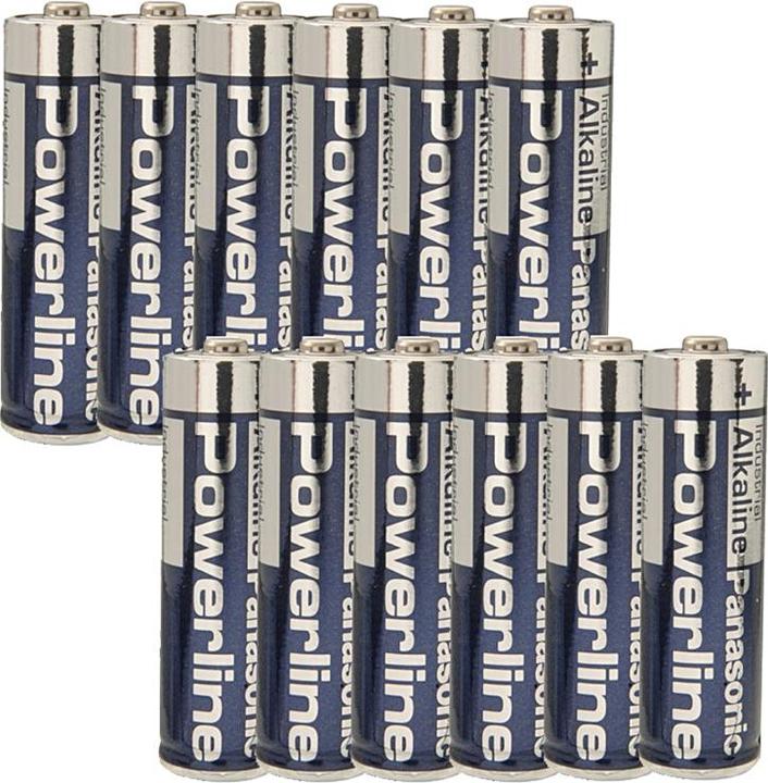 Actual product image Panasonic Powerline Industrial Alkaline (10 pcs., AA)