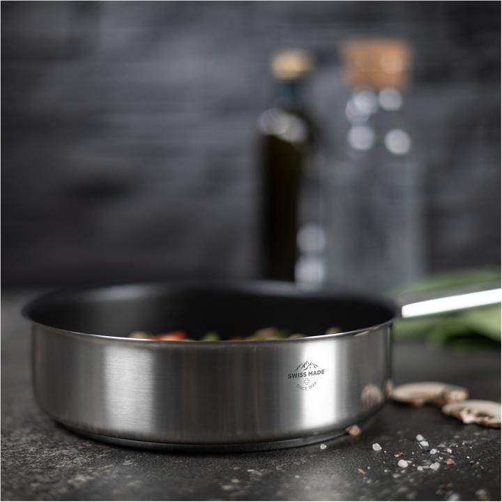 Image du produit Kuhn Rikon Montreux (24 cm, Poêle à frire, Acier inoxydable)