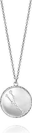 Viceroy Silver necklace sign Taurus Horoscopo 61014C000-38T (L)