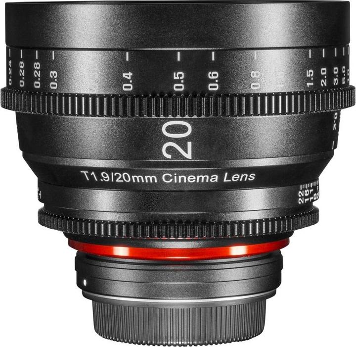 Produktbild Samyang XEEN 20mm T1.9 FF Cine Canon (Canon EF, Micro Four Thirds, Vollformat, APS-C / DX)