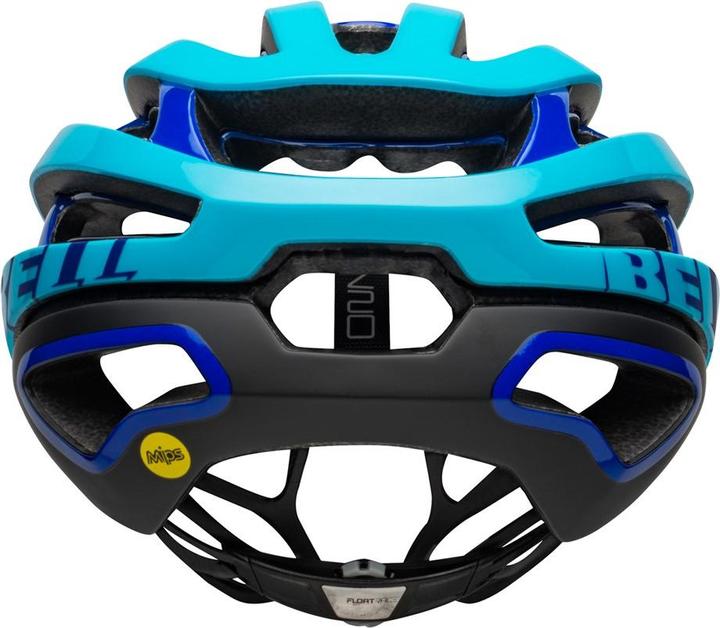 Actual product image Bell Z20 Road Helmet Integrated Mips Matte Gloss Blue Black M (55-59 cm) (59 cm)