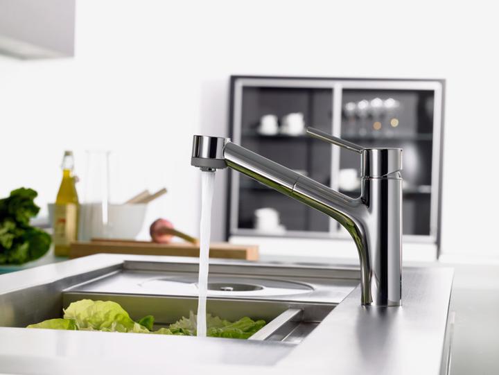 Produktbild hansgrohe Talis M52 Einhebel-Küchenarmatur 170, Ausziehbrause, 2 Strahlarten