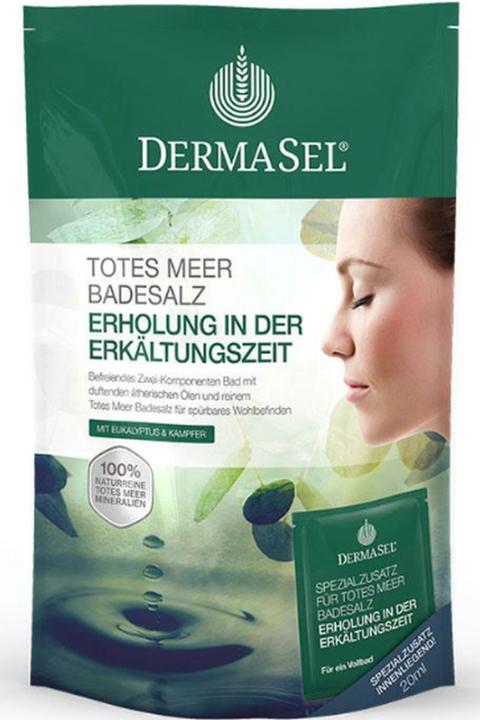 Actual product image DermaSel Bath salts Erkaelt +20ml 400g (400 ml, Bath truffles)