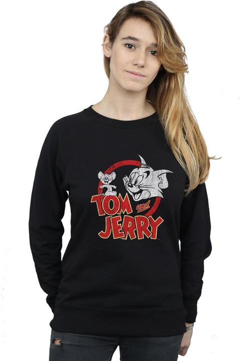 Produktbild Tom & Jerry Distressed Logo Sweatshirt (M)