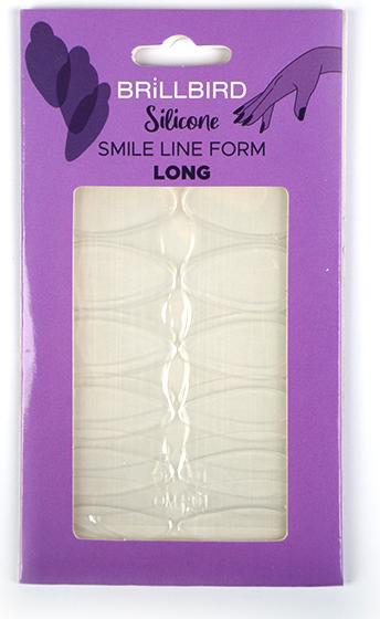 BrillBird French Schablonen für Dual/Reverse Tips - Long (Nagellacktrockner)