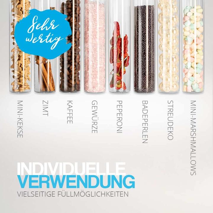 Image du produit Tuuters Gewürzgläser-Set mit Korken (25 Stück) (0.06 l)