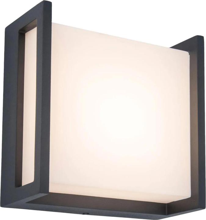 Lutec LED outdoor wall light QUBO (650 lm, IP54)