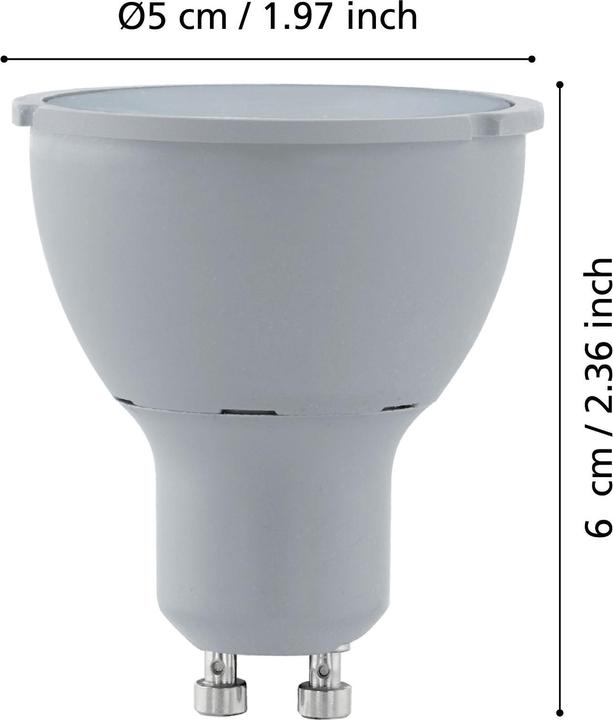 Produktbild EGLO LED Leuchtmittel (GU10, 4.80 W, 400 lm, 1 x, F)