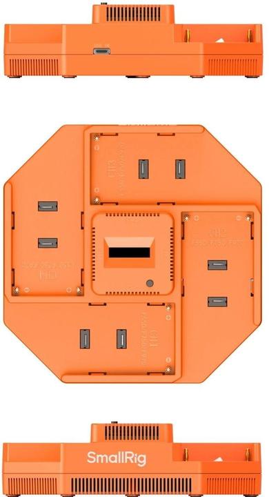 Produktbild SmallRig 4837 NP F 4 Channel Camera Battery Charger (Kamera Akku Ladegerät)