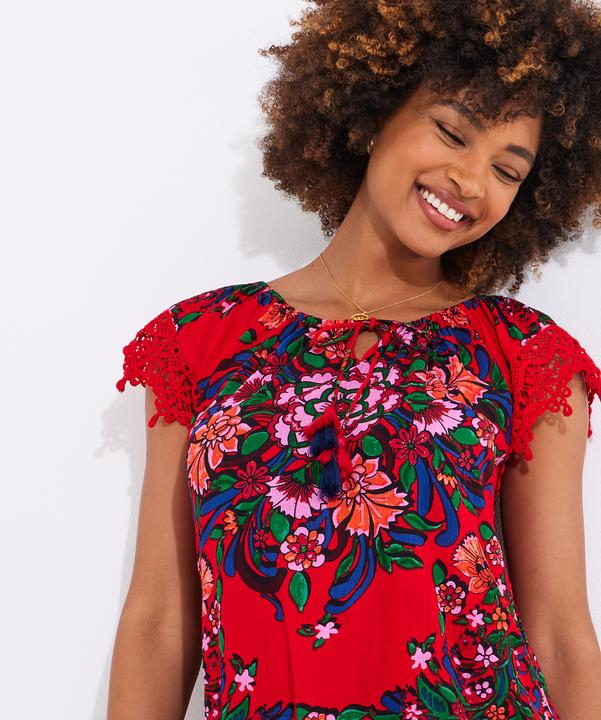 Produktbild Joe Browns Lace Sleeve Tassel Top (38)