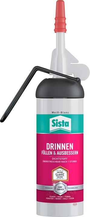 Produktbild Sista Drinnen Füllen & Ausbessern weiss (0.26 kg, Weiss, 100 ml)
