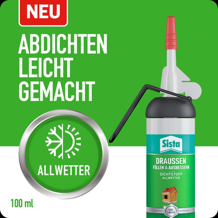 Immagine prodotto Sista Riempimento e ritocco all'aperto trasparente (0.18 kg, Trasparente, 100 ml)