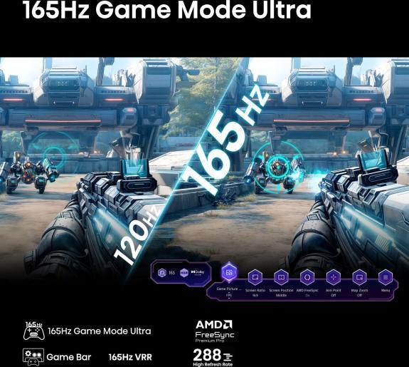 Actual product image Hisense TV 75U7Q PRO (75", LED, 4K, 2025)
