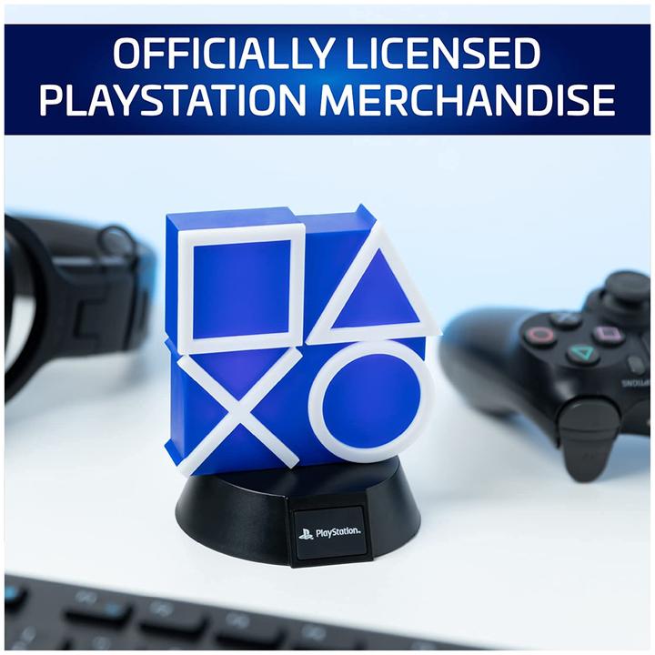 Actual product image Paladone Products PlayStation icons lempa