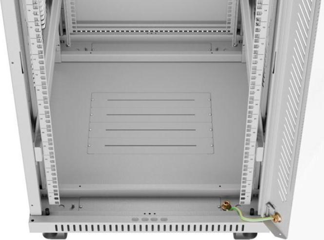 Produktbild Lanberg rack cabinet 22U 600x800 glass (10.87 HE, 19 Zoll Rack)