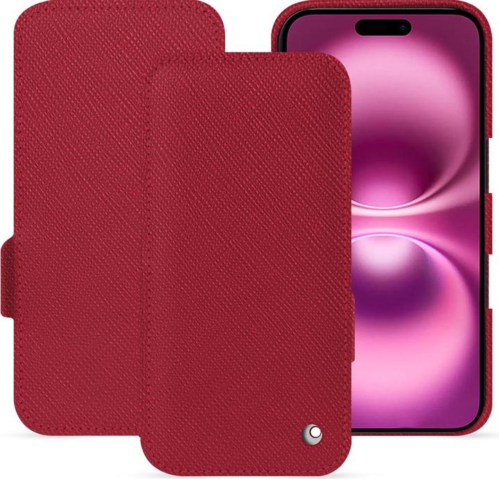 Noreve Horizontal leather flap shell (Apple iPhone 16 Plus)