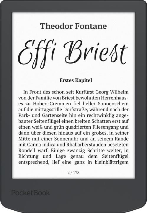 Image du produit PocketBook Verse Lite (6", 8 Go, Midnight Grey)