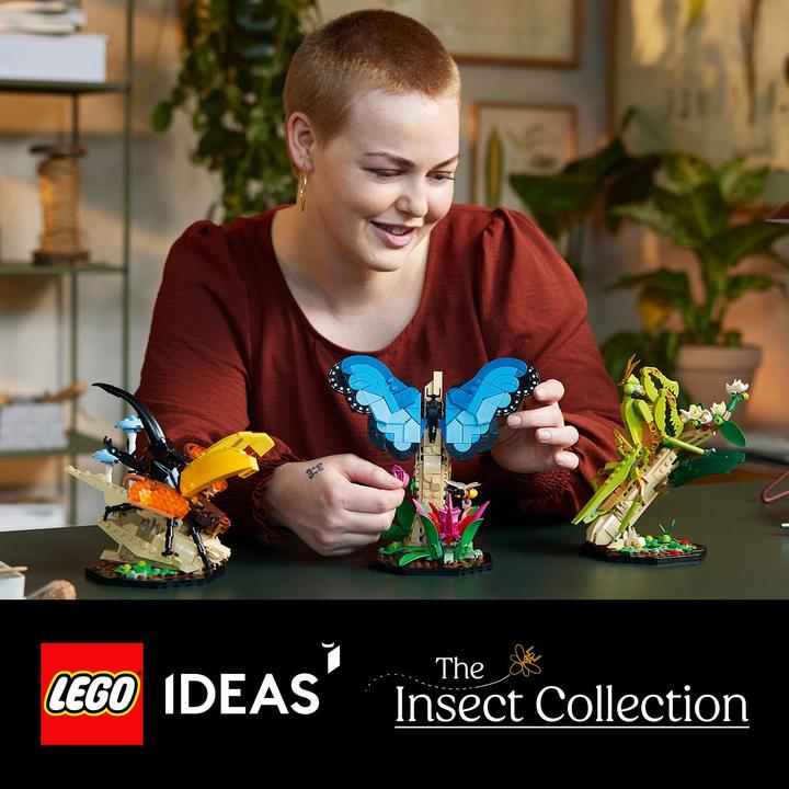 Immagine prodotto LEGO Idee La collezione di insetti (21342, LEGO Ideas)