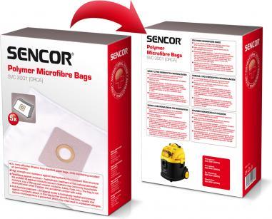 Sencor SVC3001 Vacuum Cleaner Bag, 5 pieces (40022755) (5 x)