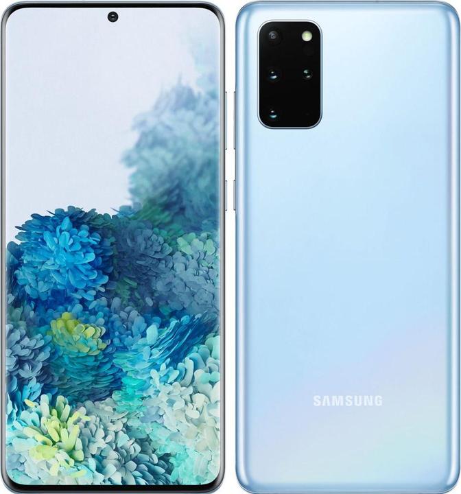 Produktbild Re!commerce Galaxy S20+ 5G (dual sim) (128 GB, Blau, 6.70", 12 Mpx, Hybrid Dual SIM, B / Sehr gut)