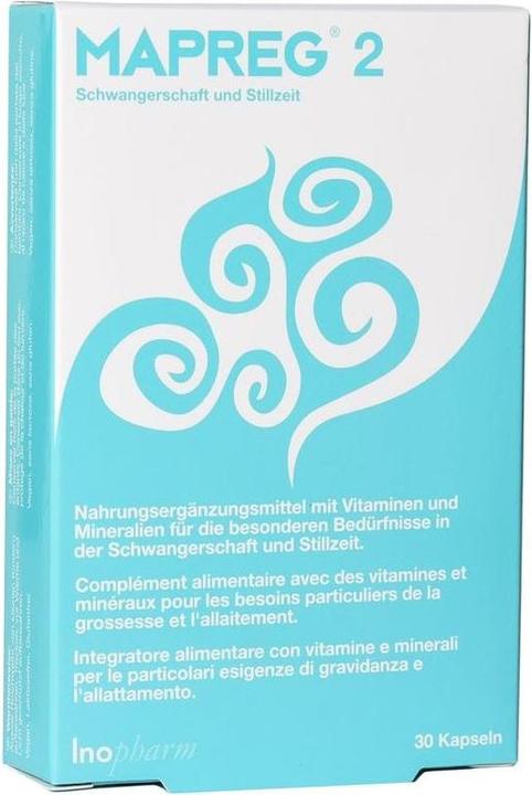 Mapreg 2 Schwangerschaft und Stillzeit Kapseln (30 Stk) (30 Stück, Kapseln, 38 g)