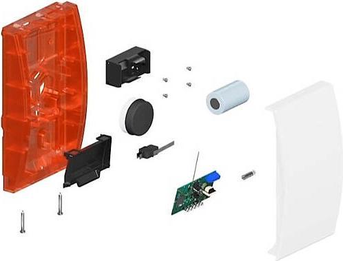 Actual product image Satel WIRELESS EXTERNAL ALARM ASP-200-R ABAX / ABAX2