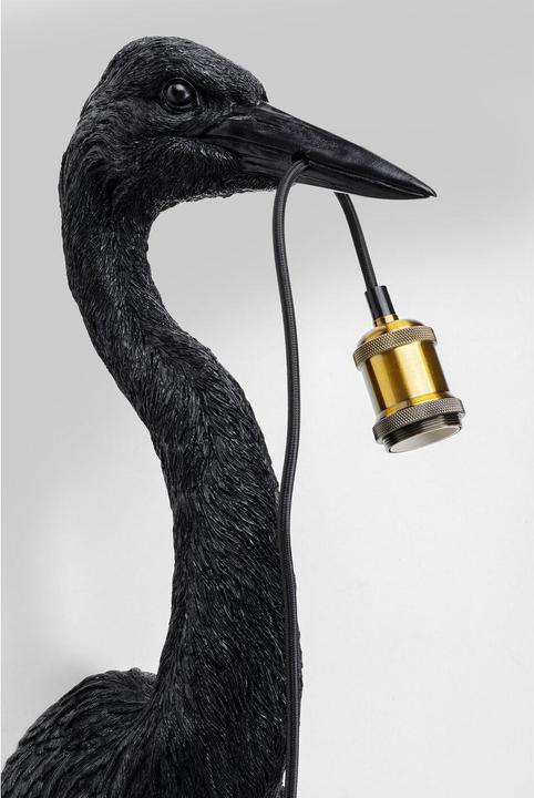 Produktbild Kare Design Wandleuchte Animal Heron Schwarz 26x62cm (E27)