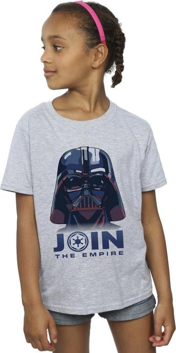 Actual product image Star Wars Girls Cotton T-Shirt (152, 158)