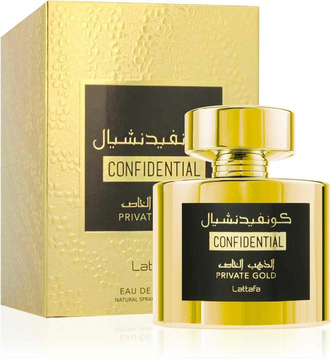 Image du produit Lattafa Perfumes Confidential Private Gold (Eau de parfum, 100 ml)
