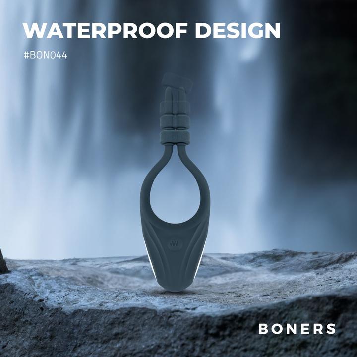 Image du produit Boners Cockring Ajustable - Bleu (4 cm)