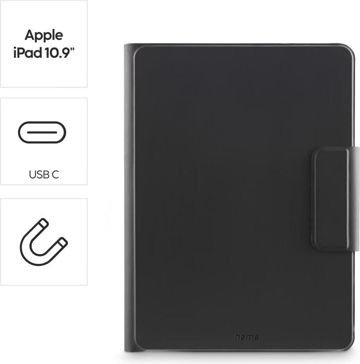 Produktbild Hama Premium Case with Keyboard (iPad 2022 (10. Gen))