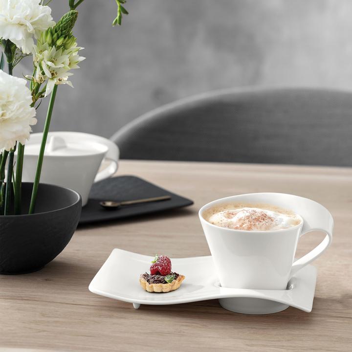 Immagine prodotto Villeroy & Boch Partyplate NewWave Caffè (1 x, Sottobicchiere in vetro)