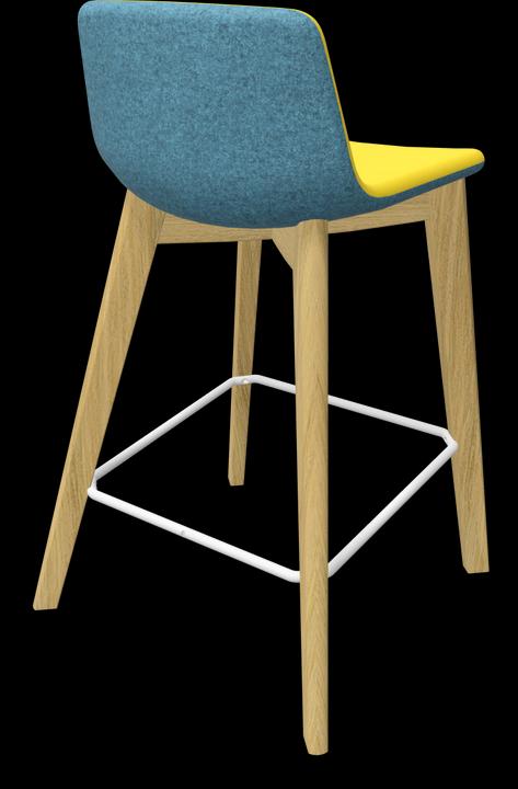 Immagine prodotto Narbutas Sgabello da bar Twist & Sit